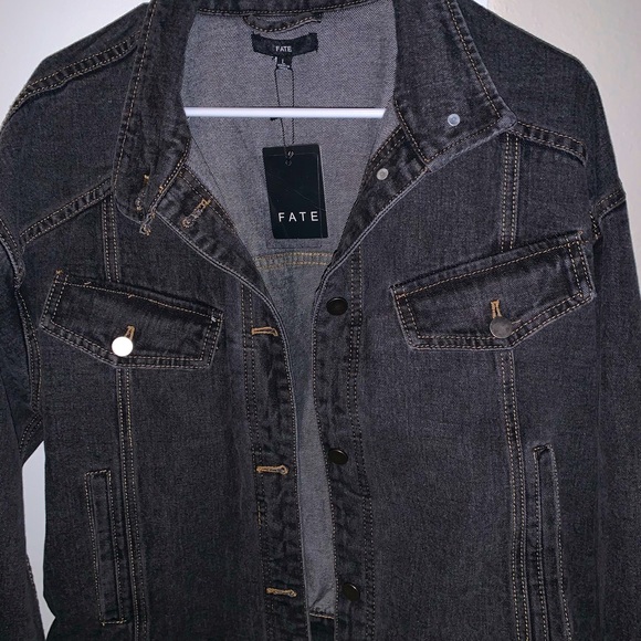 Fate Jackets & Blazers - Fringe Denim Jacket